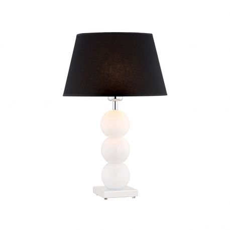 Veioze - Veioza de masa moderna design elegant FUDZI alb/negru
