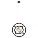 Lustra/Pendul design geometric KOPERNIK negru