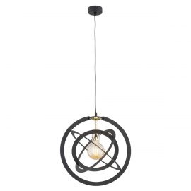 Pendule, Lustre suspendate - Lustra/Pendul design geometric KOPERNIK negru