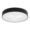 Plafoniera moderna design circular DARLING 45cm negru