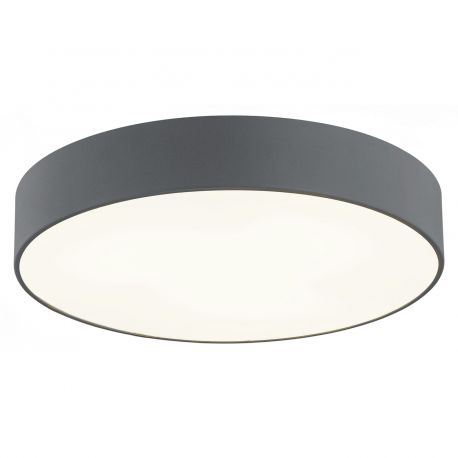 Plafoniere - Plafoniera moderna design circular DARLING 45cm gri
