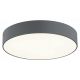 Plafoniere - Plafoniera XL moderna design circular DARLING 60cm gri