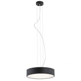 Pendule, Lustre suspendate - Lustra LED suspendata design circular DARLING 35cm negru