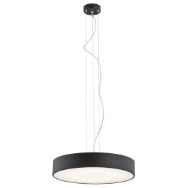 Pendule, Lustre suspendate - Lustra LED suspendata design circular DARLING 45cm negru