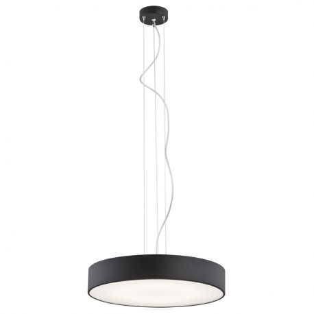 Pendule, Lustre suspendate - Lustra LED suspendata design circular DARLING 45cm negru