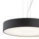 Pendule, Lustre suspendate - Lustra LED suspendata design circular DARLING 45cm negru