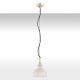 Pendule, Lustre suspendate - Lustra eleganta cu abajur frumos din sticla CRUZ