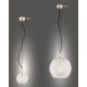 Pendule, Lustre suspendate - Lustra cu 3 pendule frumoase din sticla OVIEDO