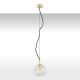 Pendule, Lustre suspendate - Lustra eleganta cu abajur frumos din sticla OVIEDO
