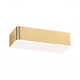 Aplice, corpuri de iluminat pentru pereti - Aplica de perete moderna stil ambiental RODAN 30cm aurie