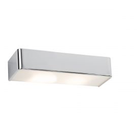 Aplice, corpuri de iluminat pentru pereti - Aplica de perete moderna stil ambiental RODAN 20cm crom