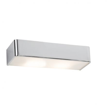 Aplice, corpuri de iluminat pentru pereti - Aplica de perete moderna stil ambiental RODAN 20cm crom