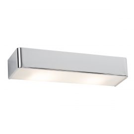 Aplice, corpuri de iluminat pentru pereti - Aplica de perete moderna stil ambiental RODAN 30cm crom