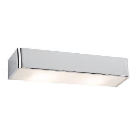 Aplice, corpuri de iluminat pentru pereti - Aplica de perete moderna stil ambiental RODAN 30cm crom
