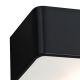 Aplice, corpuri de iluminat pentru pereti - Aplica de perete moderna stil ambiental RODAN 20cm negru