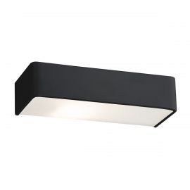 Aplice, corpuri de iluminat pentru pereti - Aplica de perete moderna stil ambiental RODAN 30cm negru
