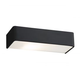 Aplice, corpuri de iluminat pentru pereti - Aplica de perete moderna stil ambiental RODAN 40cm negru