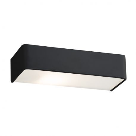 Aplice, corpuri de iluminat pentru pereti - Aplica de perete moderna stil ambiental RODAN 40cm negru