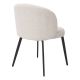Seturi scaune, HoReCa - Set de 2 scaune design LUX Lloyd, boucle crem