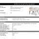 Seturi scaune, HoReCa - Set de 2 scaune design LUX Lloyd, boucle crem