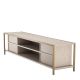 Comode - Comoda TV design LUX Wilmot furnir stejar albit