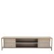 Comode - Comoda TV design LUX Wilmot furnir stejar albit