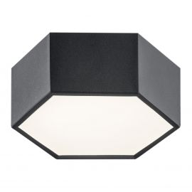 Plafoniere - Plafoniera LED moderna design hexagonal ARIZONA 9W negru