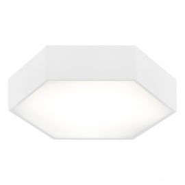 Plafoniere - Plafoniera LED moderna design hexagonal ARIZONA 22,5W alba