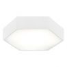 Plafoniera LED moderna design hexagonal ARIZONA 22,5W alba