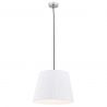 Lustra suspendata design elegant ASTI alba 