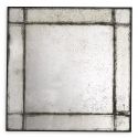 Oglinda decorativa cu aspect invechit Fitzjames square 100x100cm