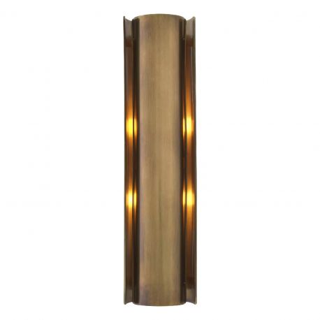 Aplice, corpuri de iluminat pentru pereti - Aplica de perete inalta design LUX Verge alama vintage