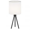 Lampa de masa cu trepied design elegant HILARY alba 