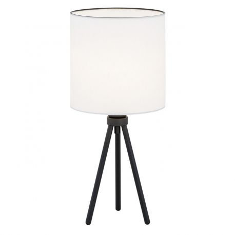 Veioze - Lampa de masa cu trepied design elegant HILARY alba