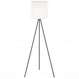 Lampadare - Lampa de podea cu trepied design elegant HILARY alba