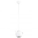 Pendul design decorativ in forma de ceainic JAMAJKA alb