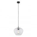 Pendul sticla design decorativ KALIMERA 24cm transparent