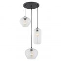 Lustra cu Pendule sticla design decorativ KALIMERA 3L transparent