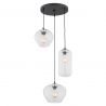 Lustra cu Pendule sticla design decorativ KALIMERA 3L transparent