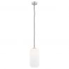 Pendul sticla design decorativ KALIMERA 14cm alb opal