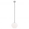 Pendul sticla design decorativ KALIMERA 20cm alb opal