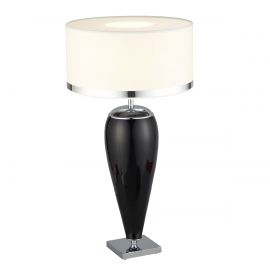 Veioze - Veioza/Lampa de masa design elegant LORENA negru/alb