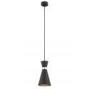 Pendul modern metalic stil industrial LUKKA negru