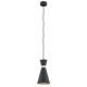 Pendule, Lustre suspendate - Pendul modern metalic stil industrial LUKKA negru