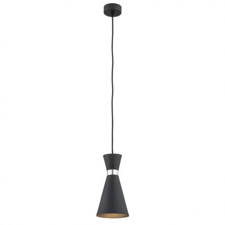 Pendule, Lustre suspendate - Pendul modern metalic stil industrial LUKKA negru