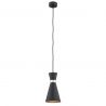 Pendul modern metalic stil industrial LUKKA negru