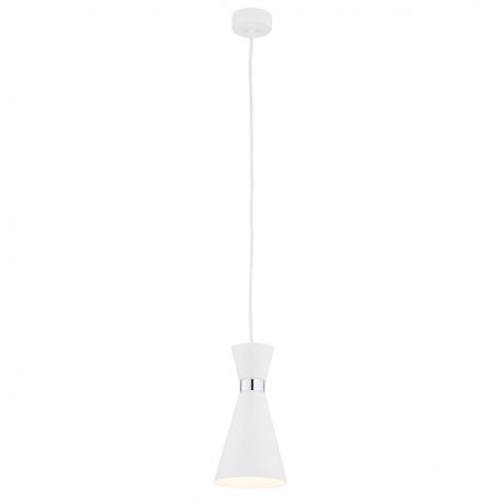 Pendule, Lustre suspendate - Pendul modern metalic stil industrial LUKKA alb