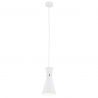 Pendul modern metalic stil industrial LUKKA alb