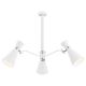 Lustre aplicate - Lustra metalica reglabila stil industrial LUKKA 3 alba