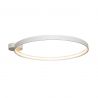 Lustra aplicata LED design modern circular CIRCLE 78, alb